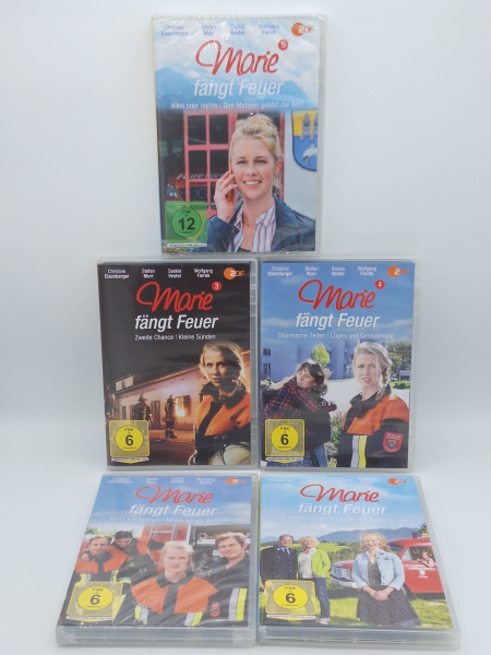 Marie fängt Feuer Vol. 3-5 + 2 Filme